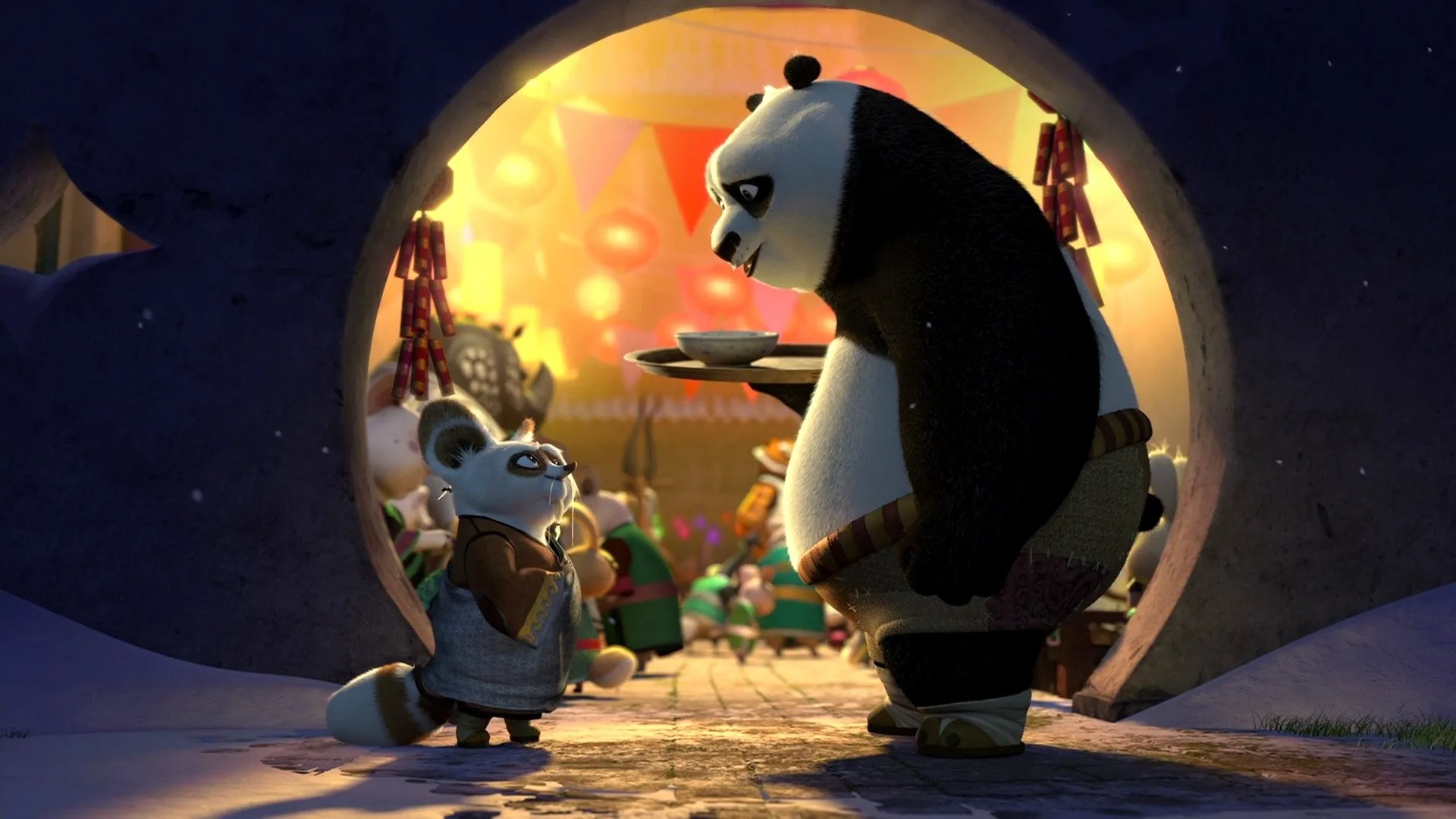 Kung Fu Panda slaví svátky