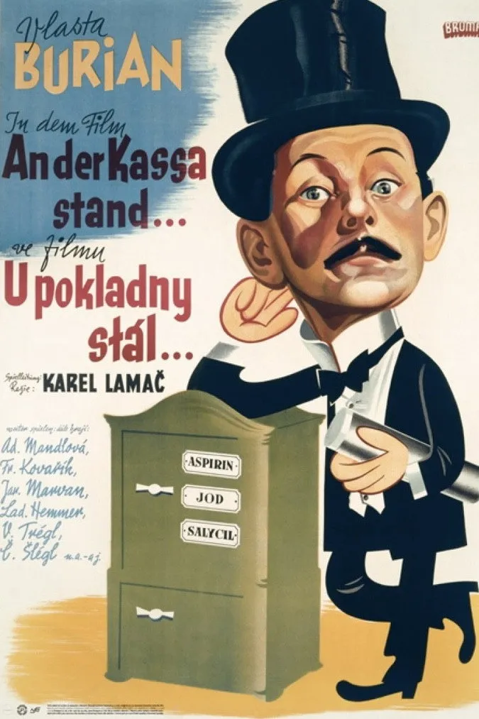 U pokladny stál