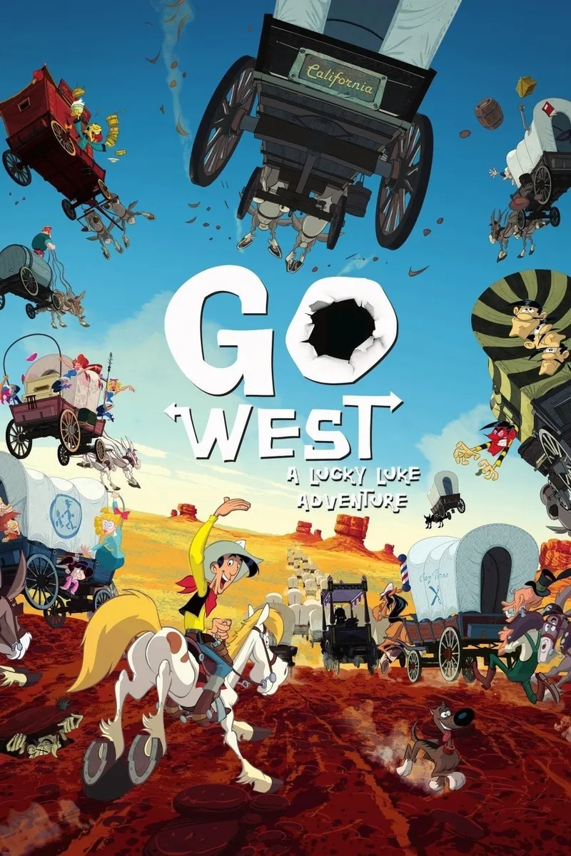 Lucky Luke na Divokém západě