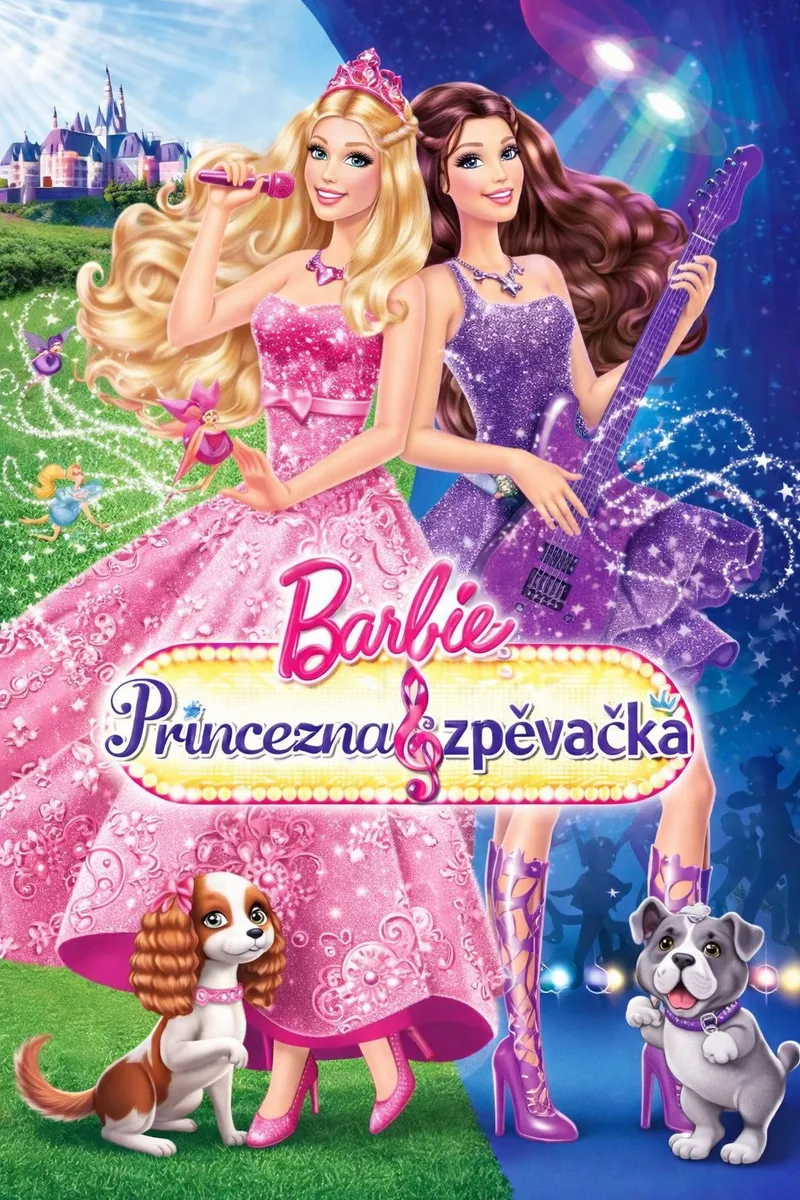 Barbie Princezna a zpěvačka – plagát