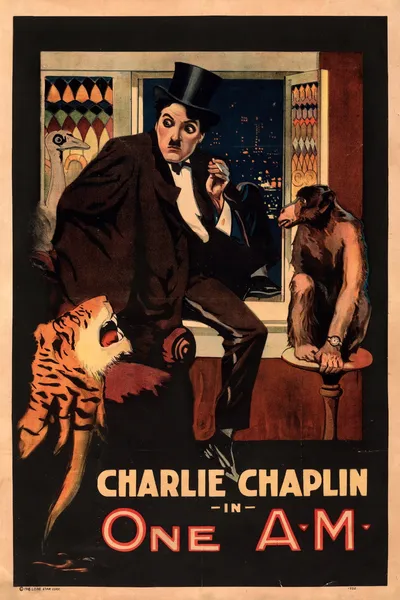 Chaplin se vrací z flámu
