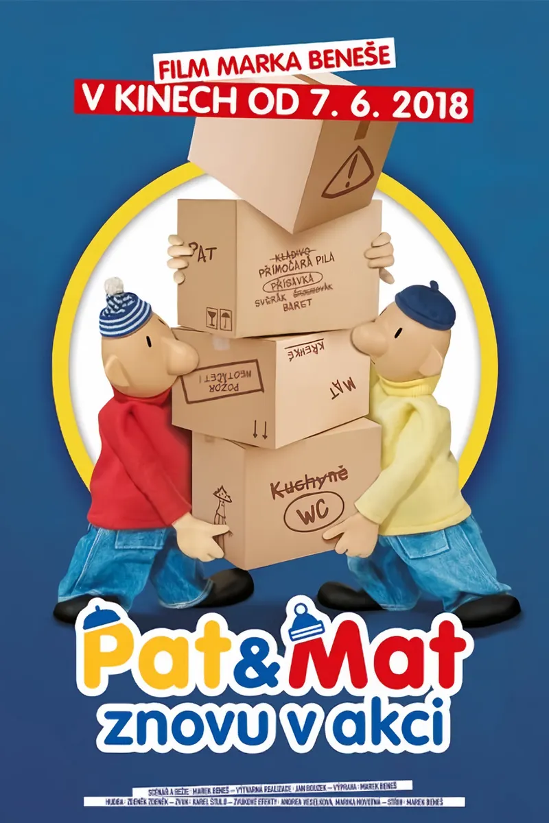 Pat a Mat znovu v akci – plagát