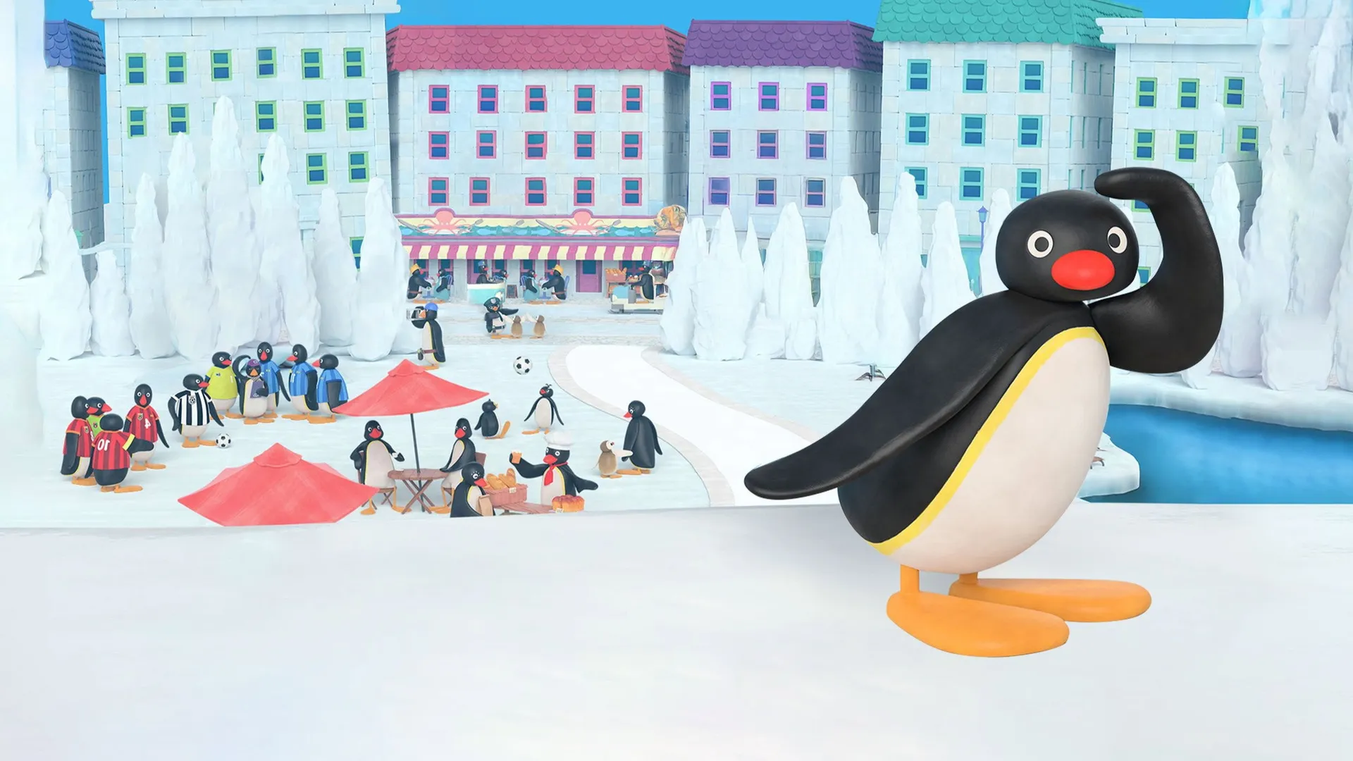 Pingu ve městě
